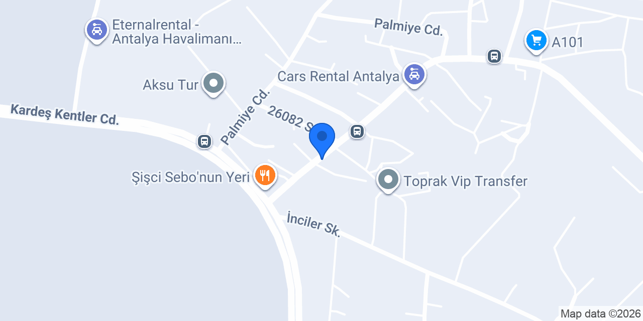 VURAL RENT A CAR konumu