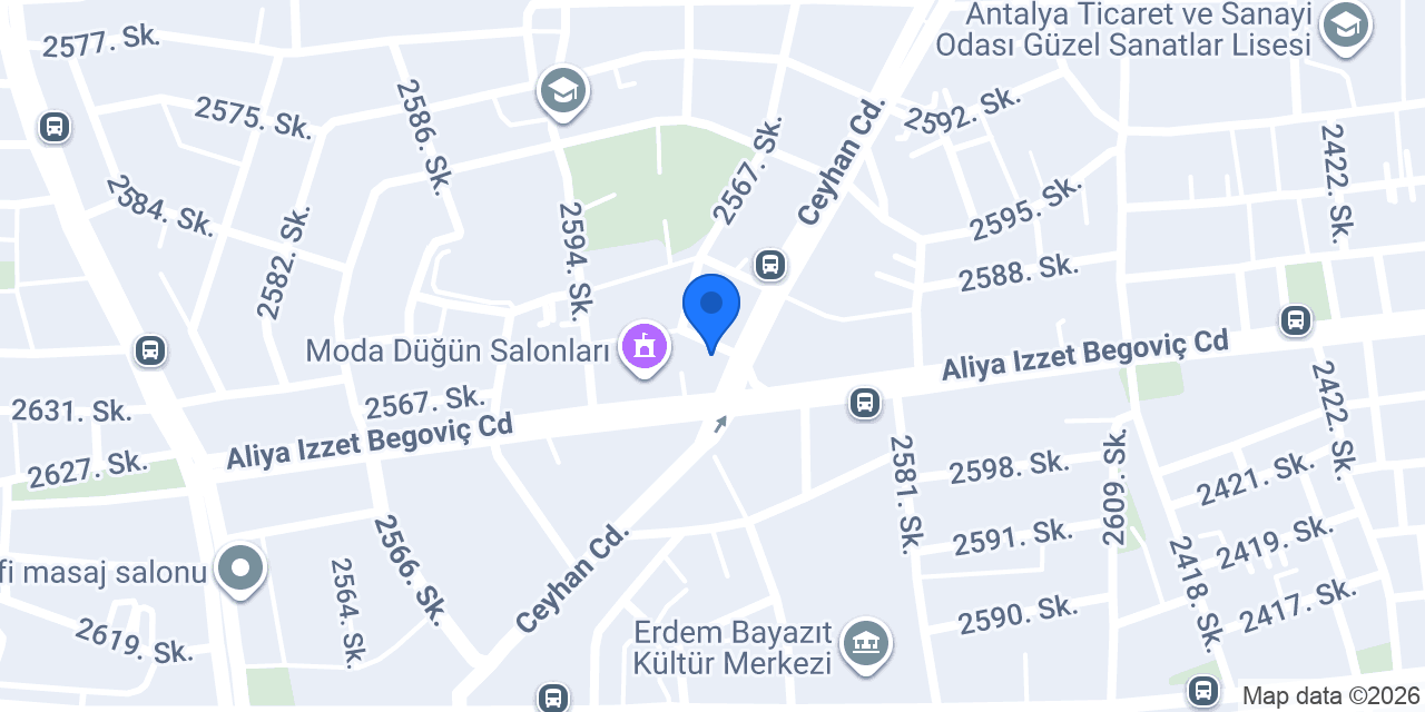 ANTALYA PİLOT RENT A CAR konumu