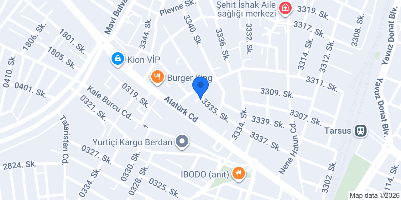 Türk Ekonomi Bankası konumu