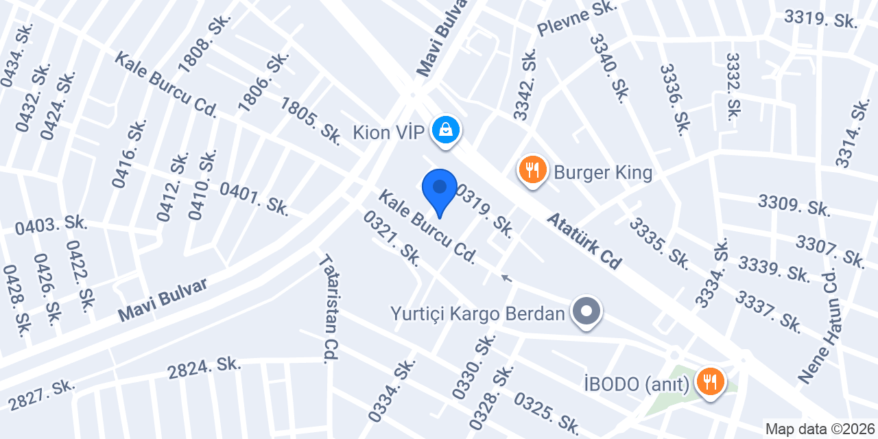 Pro Gym Center konumu