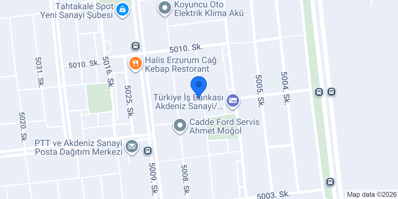 Abidin Oto Bakım Servisi konumu