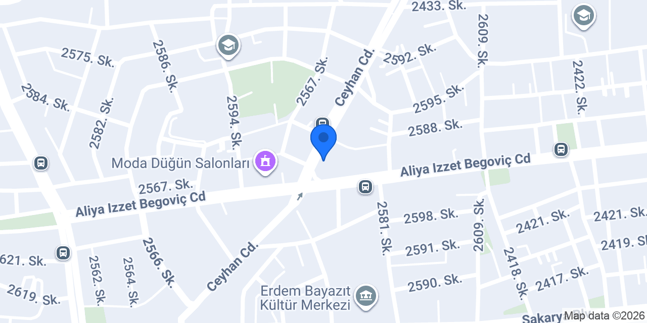 Antalya 23. Noter konumu