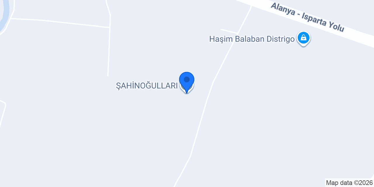 ŞAHİNOĞULLARI konumu