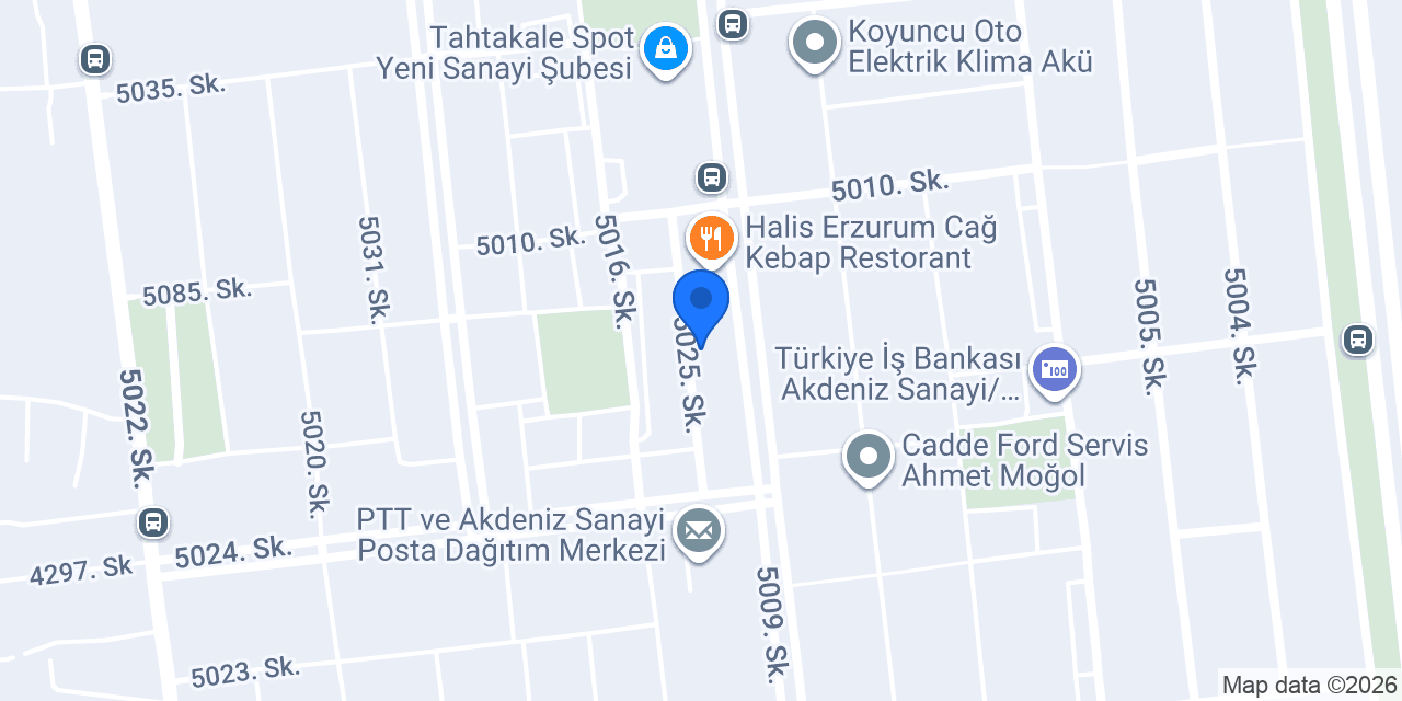 Burak Ofset Matbaa konumu