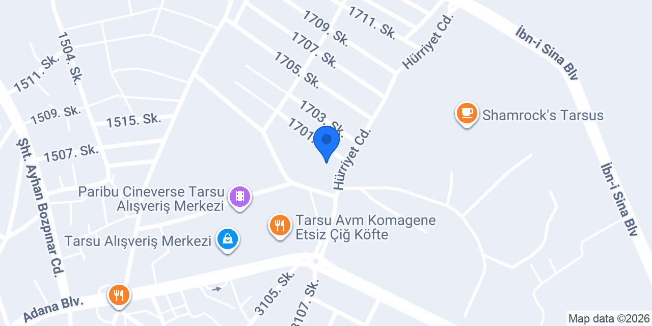Ece Nail studio konumu