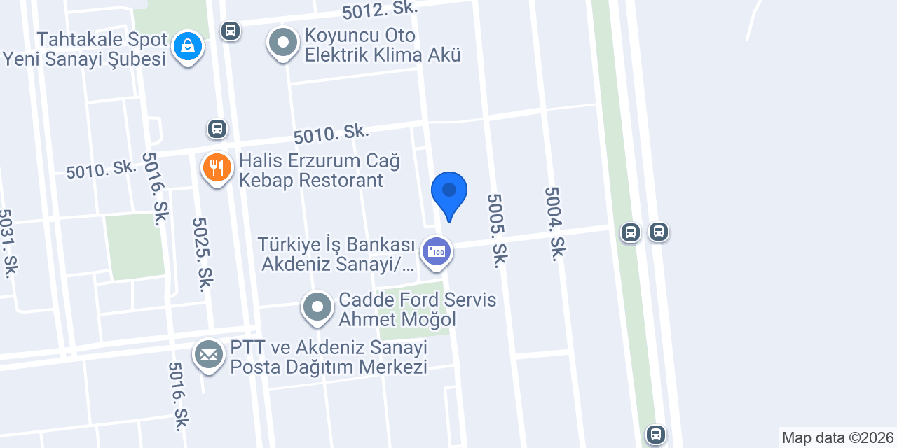 Kök Otomotiv konumu