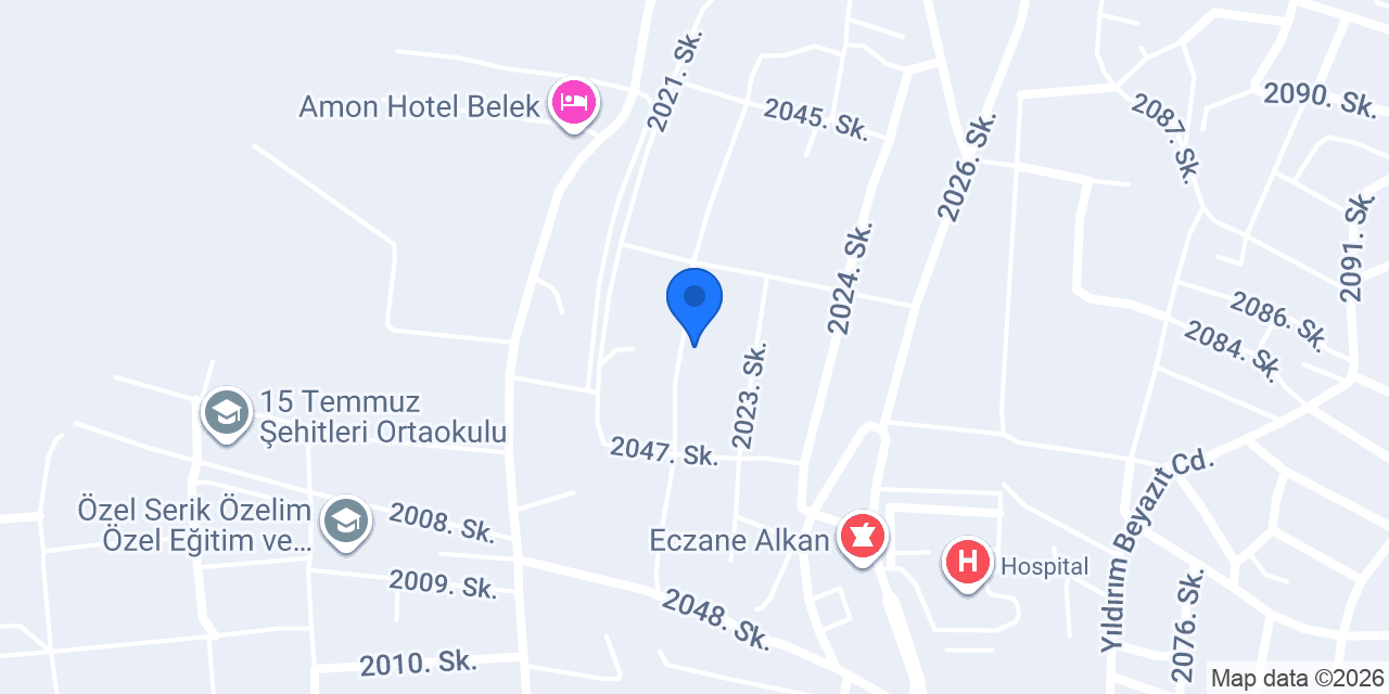 BAMİF ZEYTİN konumu