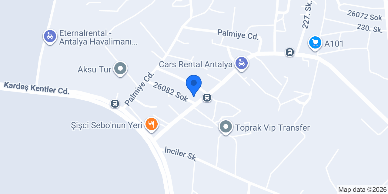 ATABEY Vip transfer company konumu