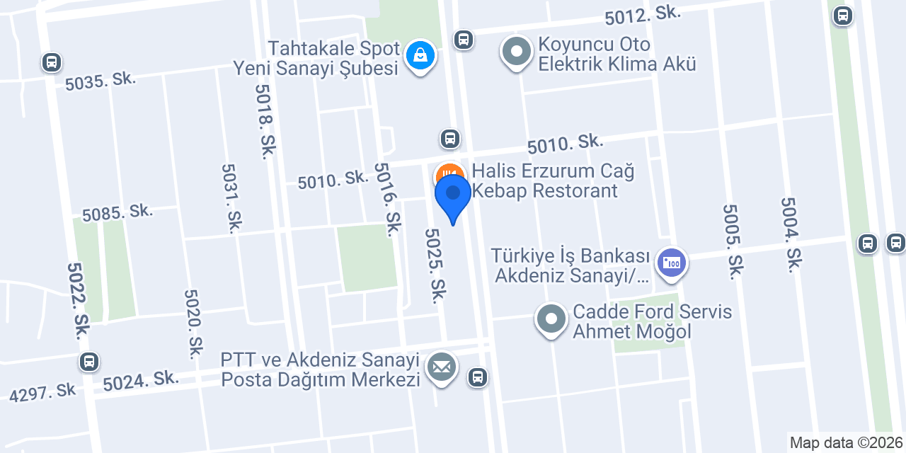 Çağdaş Motor konumu