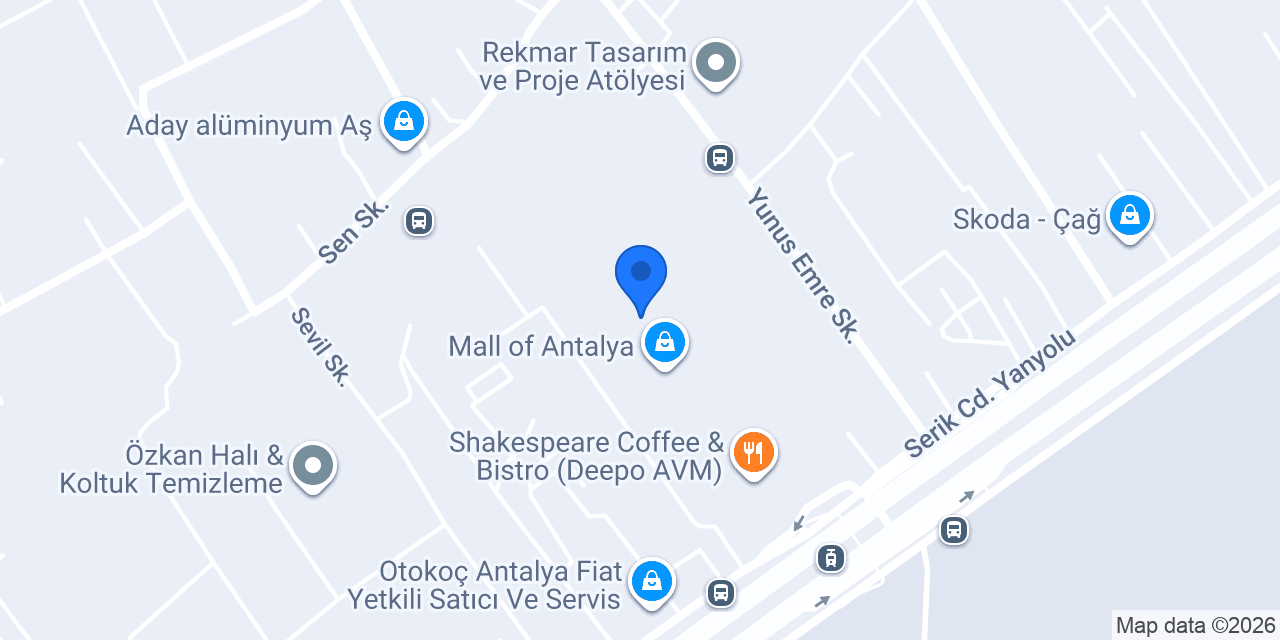 Deepo Outlet Center konumu