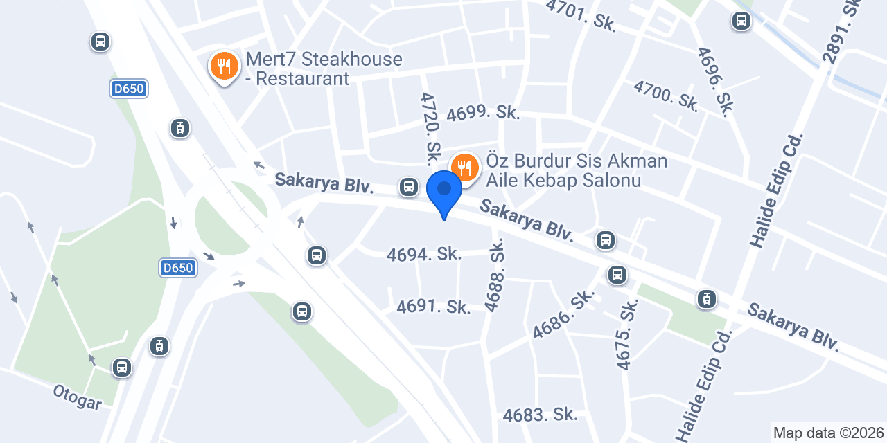 İkiler Otomotiv konumu