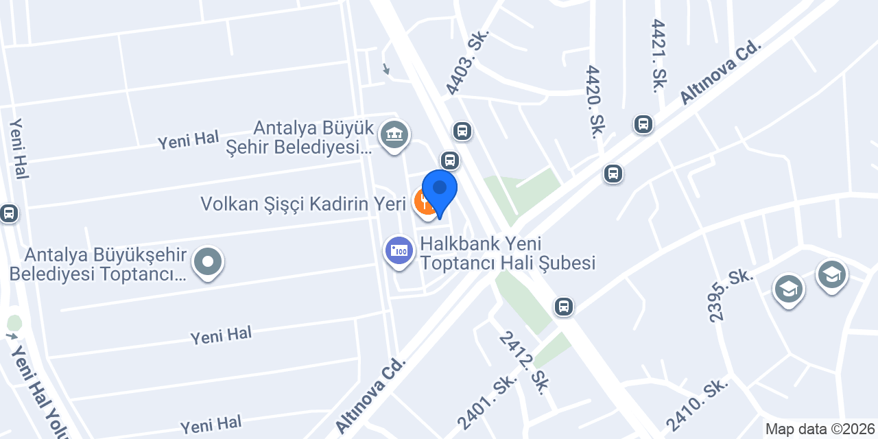 Demir Cafe konumu