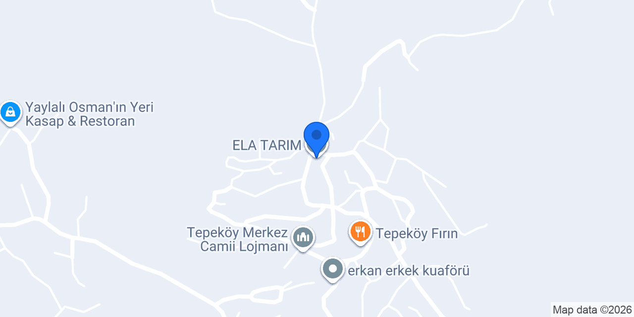 ELA TARIM konumu