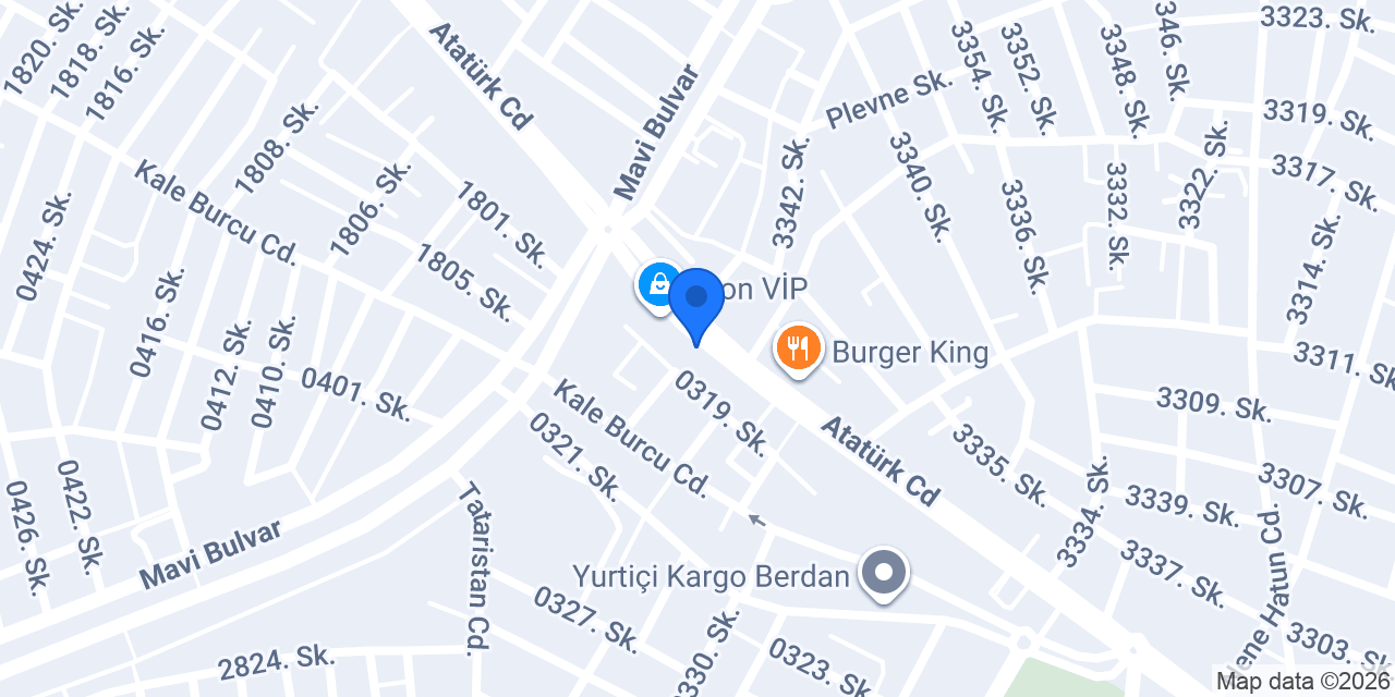 Oses Çiğköfte Tarsus Cetvel konumu
