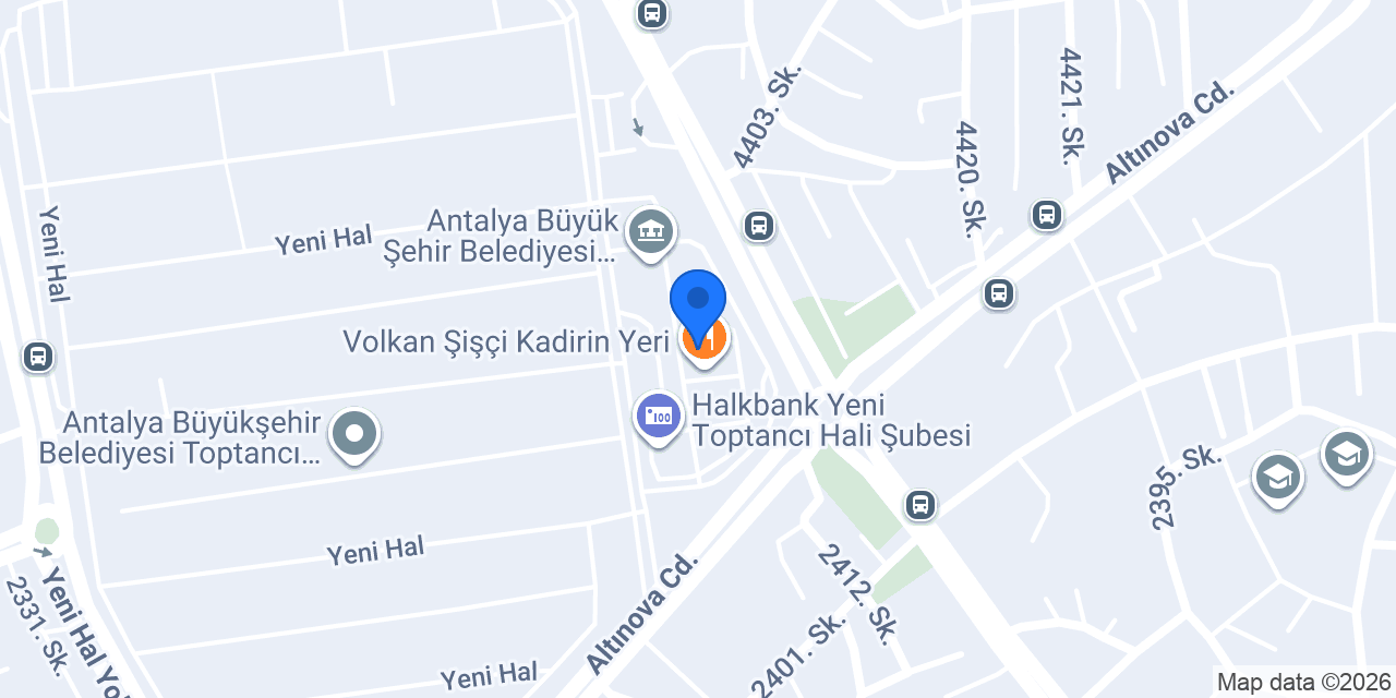 Altındal Lokantası konumu