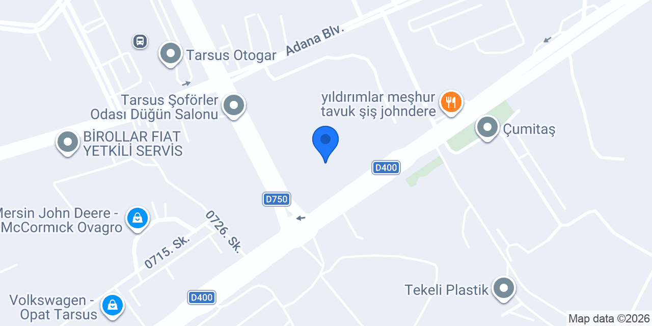 Mersin Taşımacılık konumu