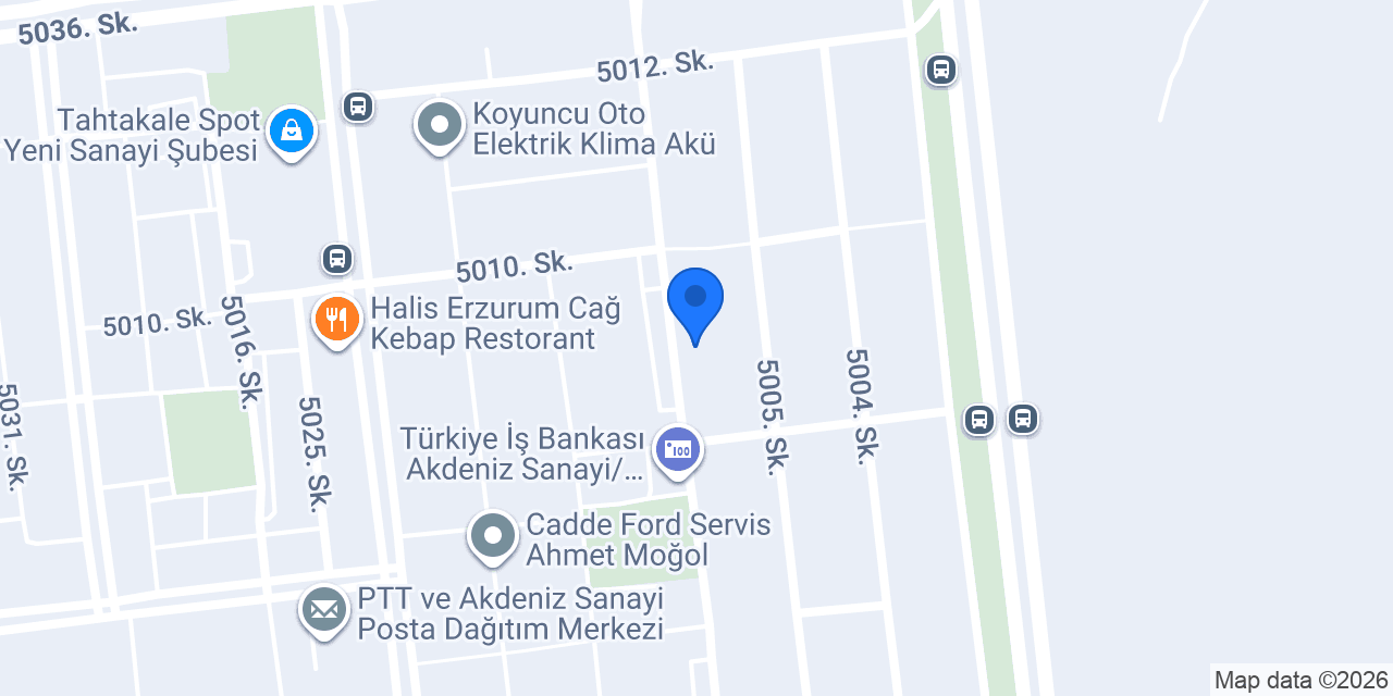 YILMAZ MOTORLU ARAÇLAR konumu