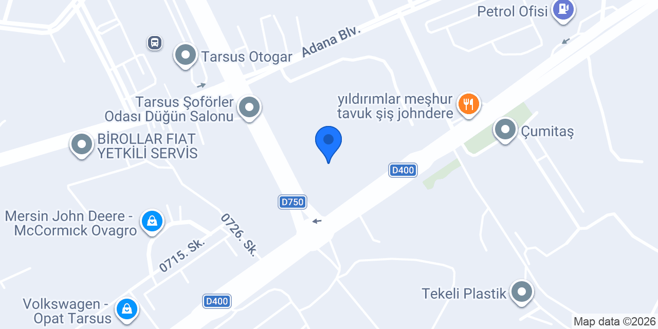 Tarsus Ekspres Kargo Taşımacılık konumu