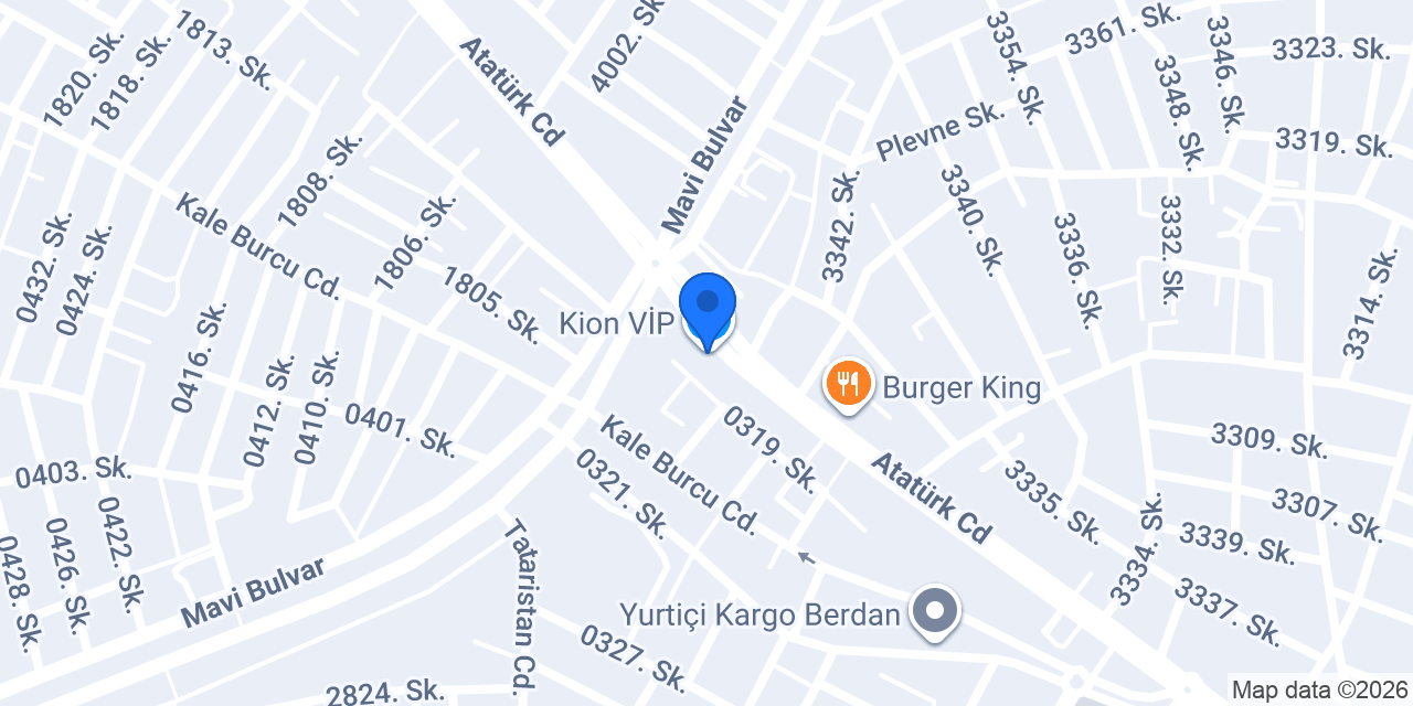 Kion VİP konumu