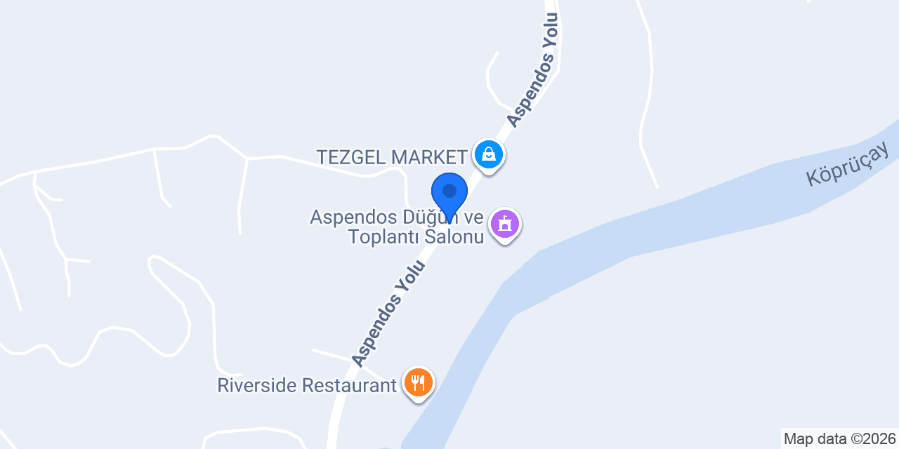 Aspendos Restaurant konumu