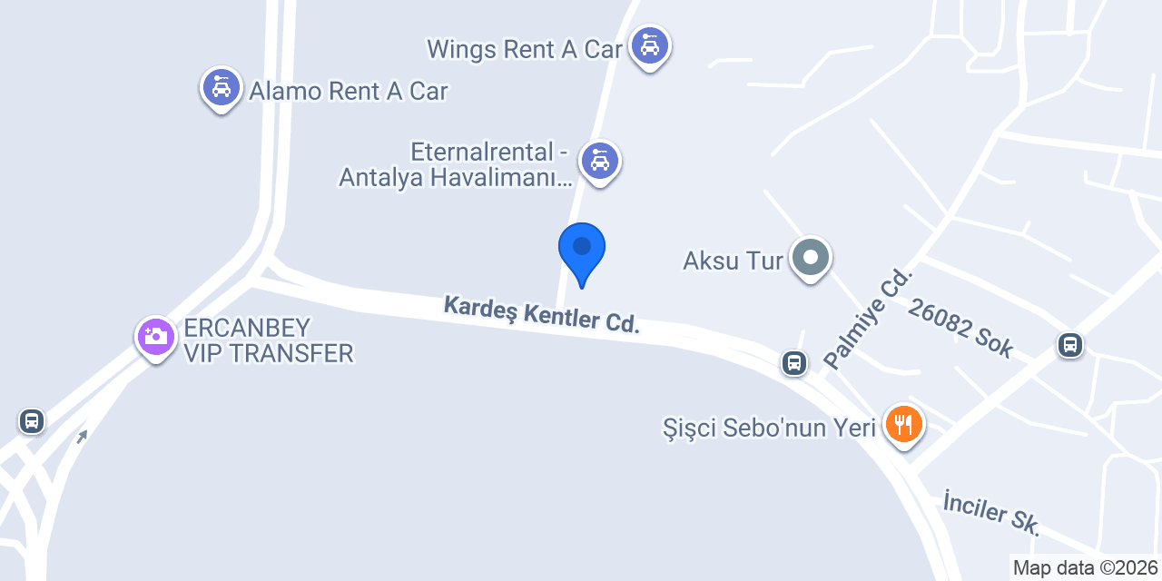 Pala Seyahat konumu