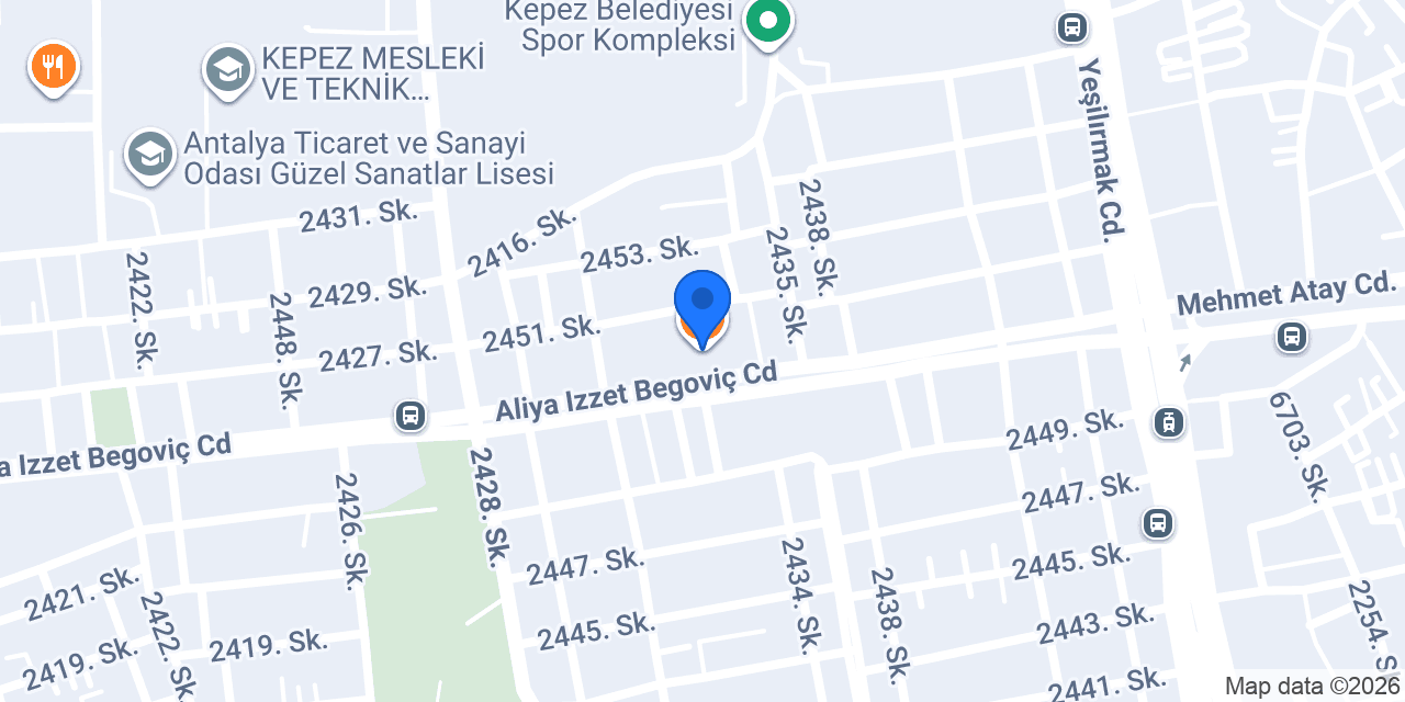 AKÇALAR RESTAURANT konumu