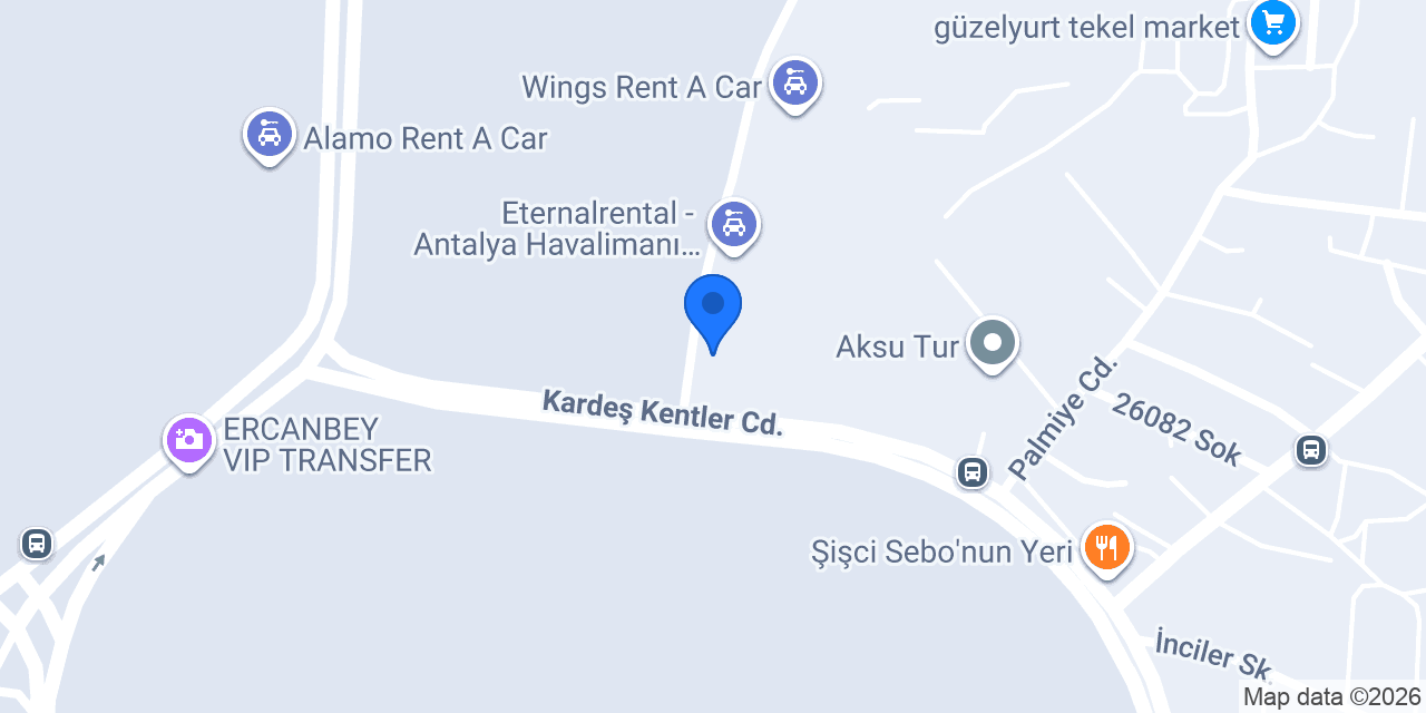 JKR TRANSFER TURIZM konumu