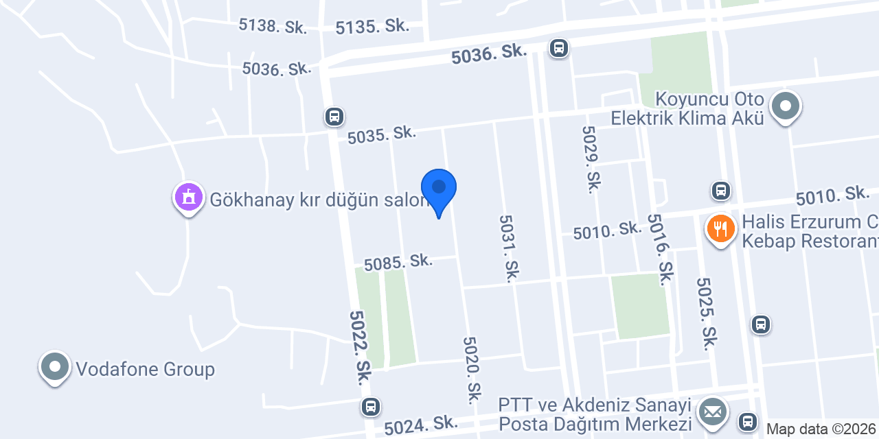 Anka Mobilya & Dekerasyon konumu
