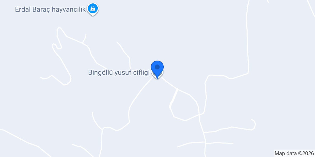 Bingöllü yusuf cifligi konumu