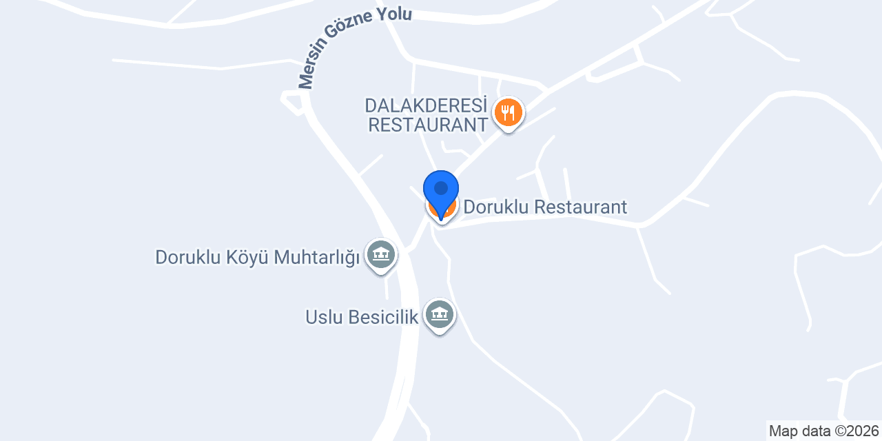 Doruklu Restaurant konumu