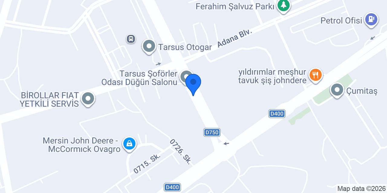 Cevher boutique konumu