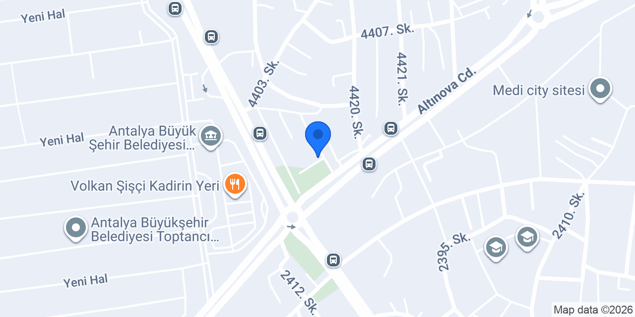DHL eCommerce - Palmiye Şubesi konumu