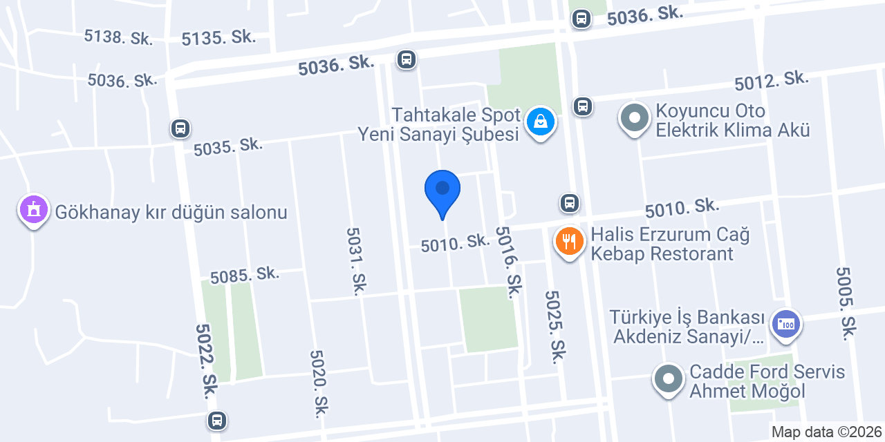 SAKİN AUTO MOTORS konumu