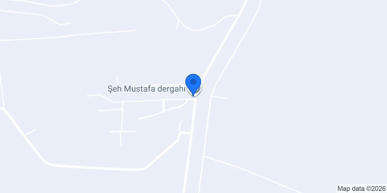 Şeh Mustafa dergahı konumu