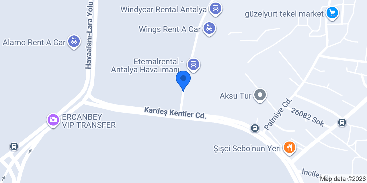 Zerk Turizm & Transfer konumu