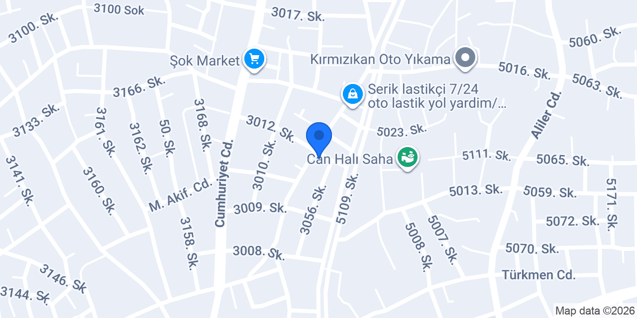 Ay-Yıldız Mobilya konumu