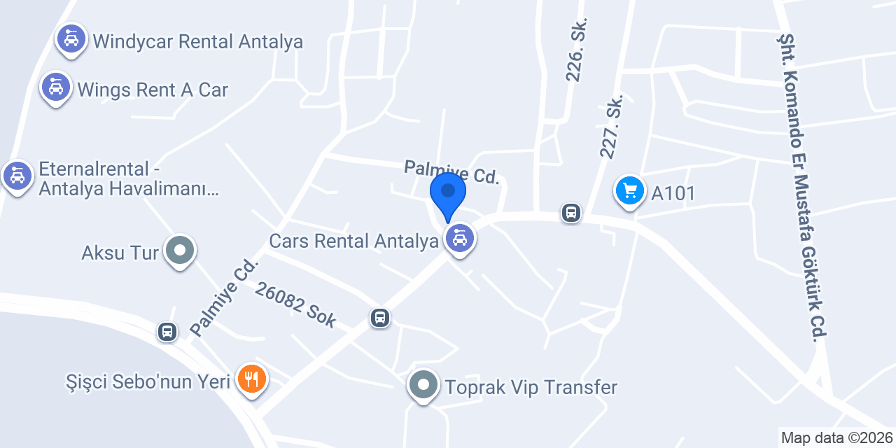 Fit Rent A Car konumu