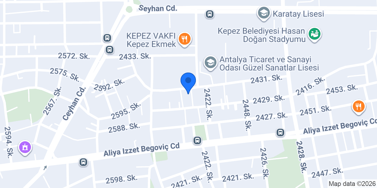 07 Ceylan Rent'A Car konumu
