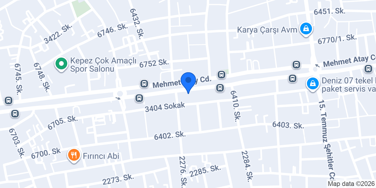 Emin erkek kuaförü konumu