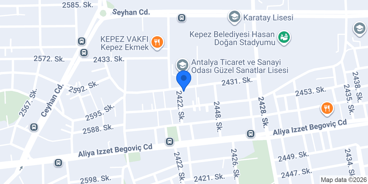 Atlas Döner konumu