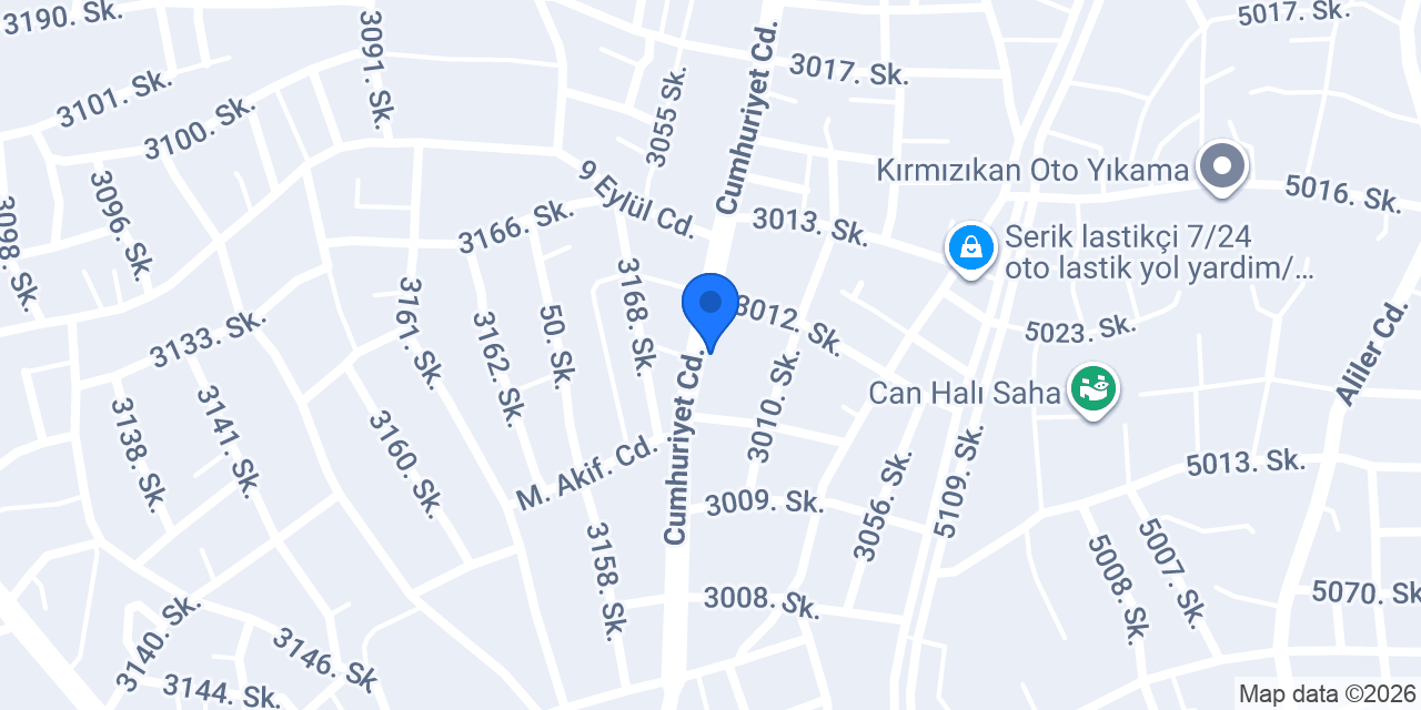 Uğur Motor konumu