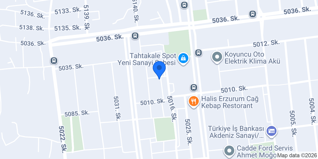 Bağlan Otomotiv konumu