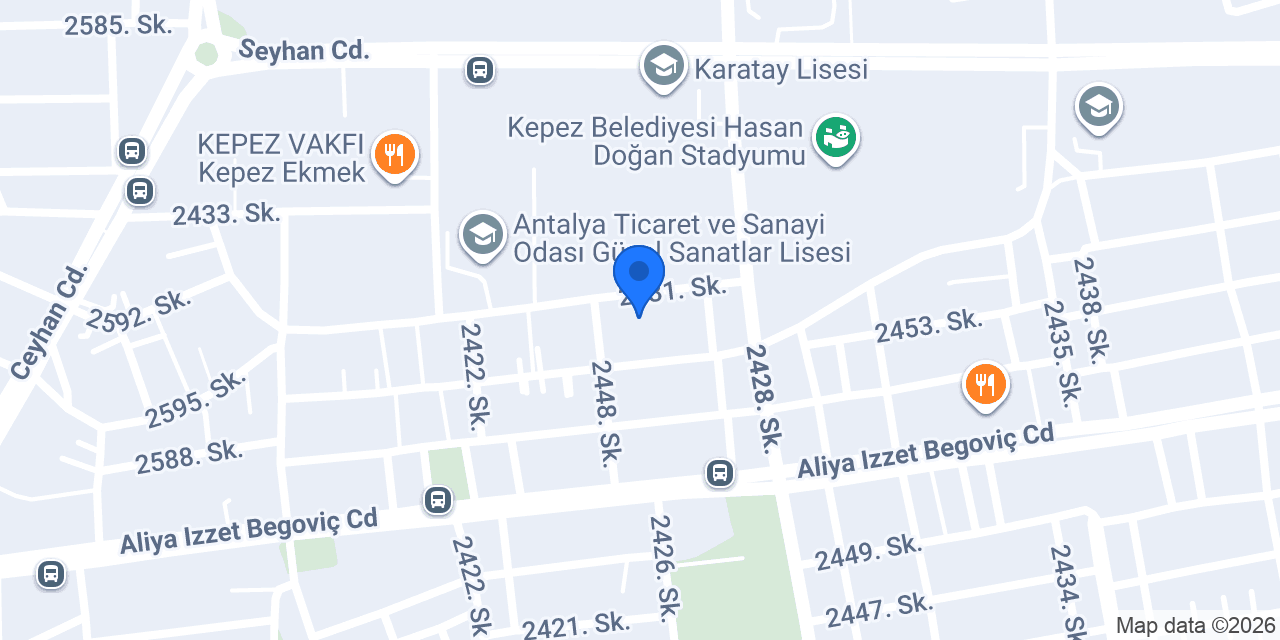 Makarna Durağı konumu