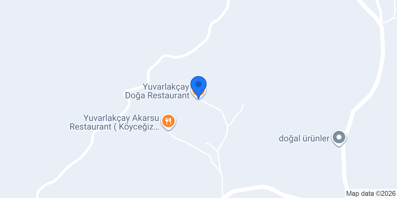 Yuvarlakçay Doğa Restaurant konumu