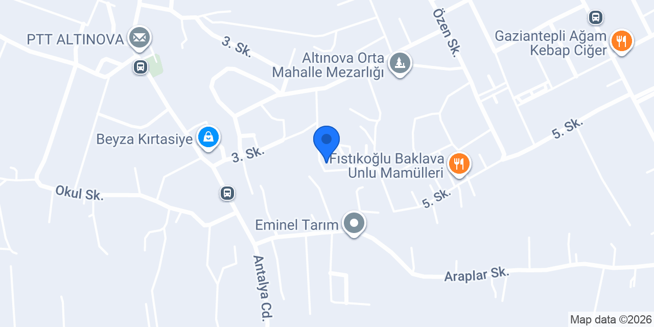 rentacarantalya.com konumu