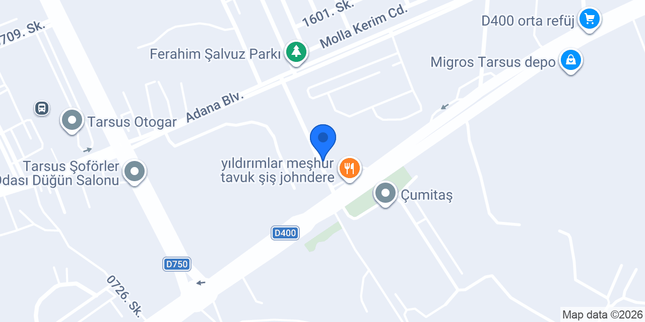 Hayal Kapak CNC İşleme konumu