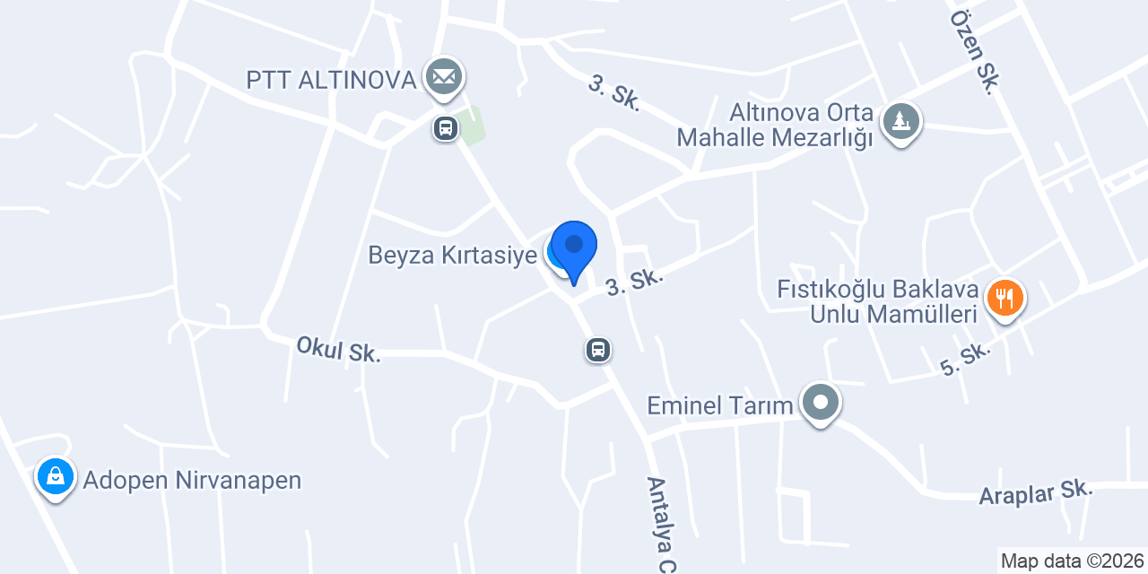 Altın Yatağanlı Fırın Cafe konumu