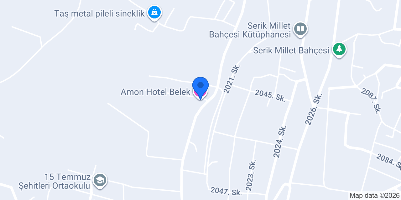 Amon Hotel Belek konumu