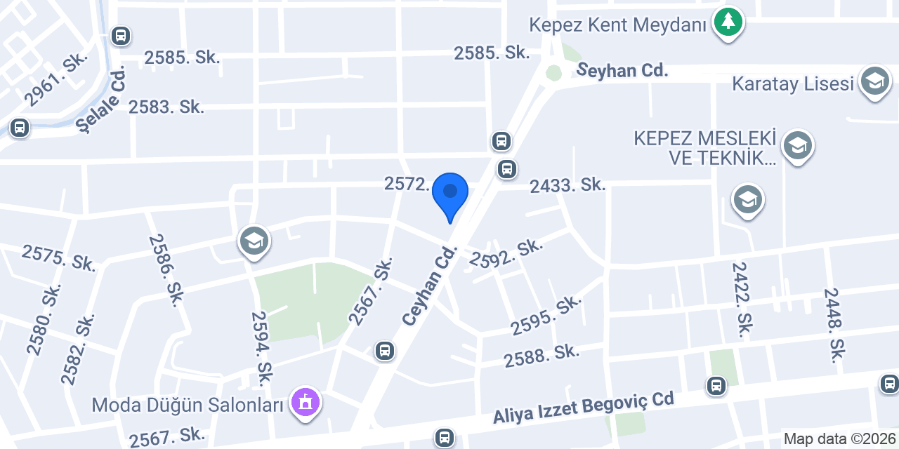 Korkmaz Petshop konumu