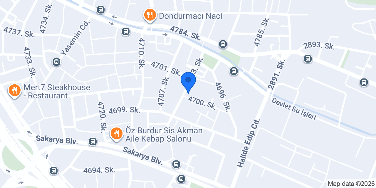 Sanal Harita Mühendislik konumu